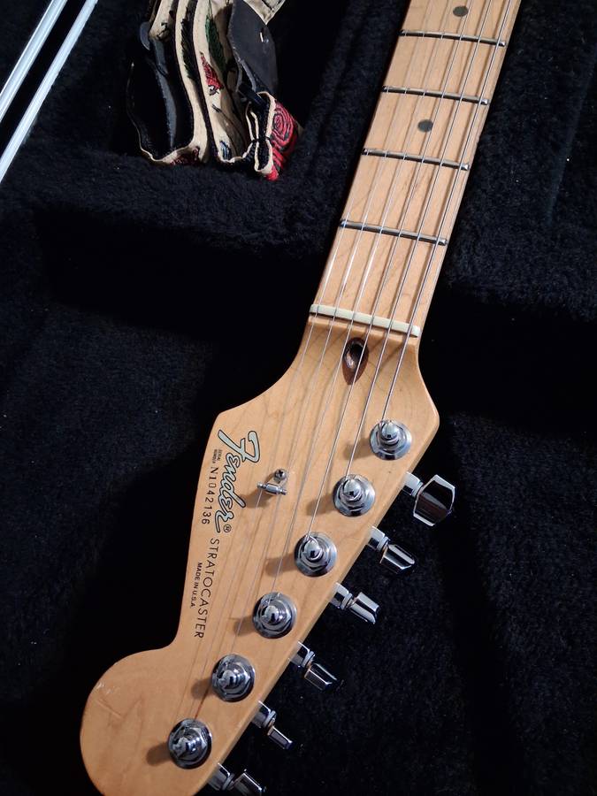 1991vintage american strat hard shell case